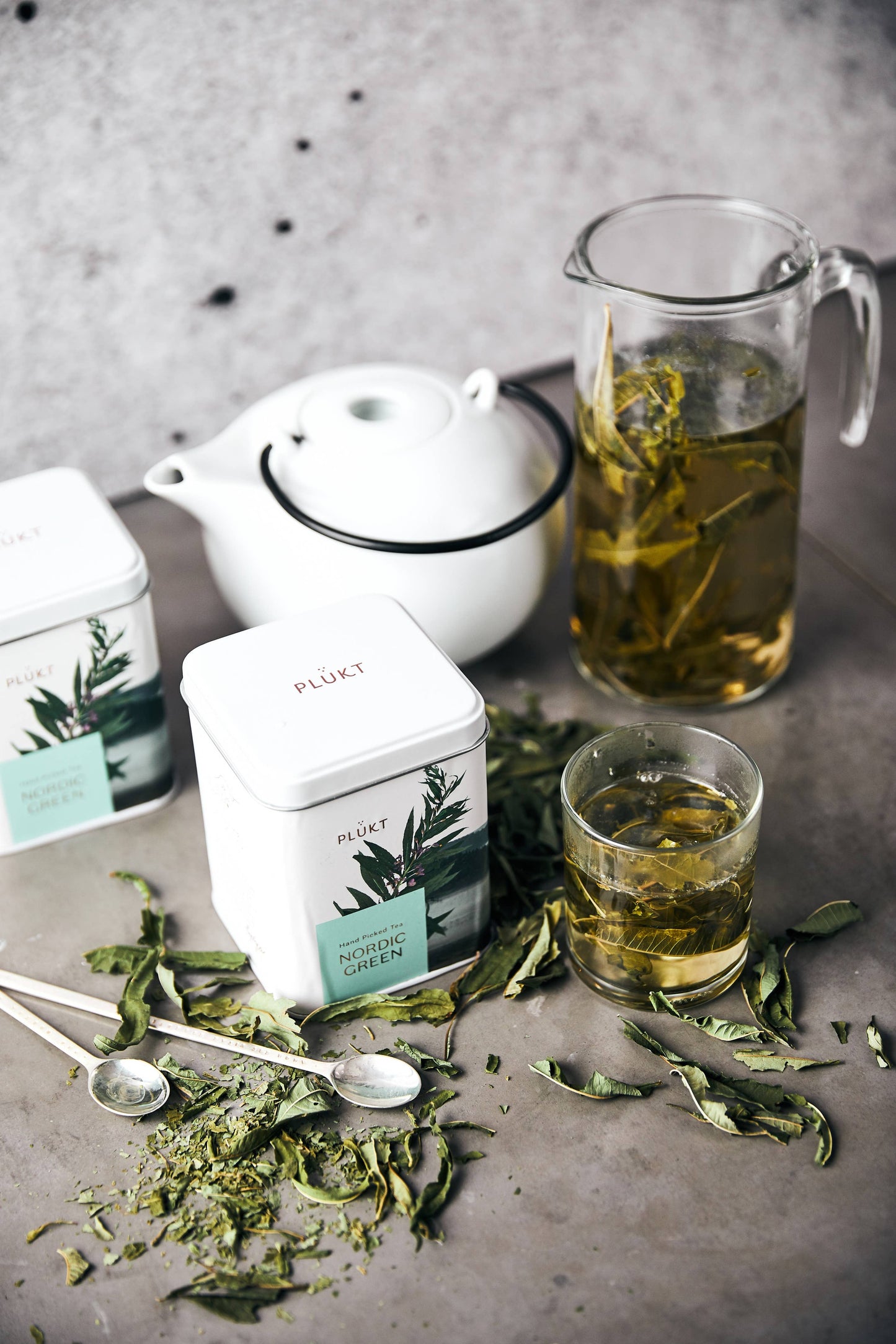 Nordic Green Tea - cafeïnevrije, biologische kruidenthee voor in de ochtend, in theezakjes